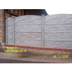 Betonzaun Modell 30 bzw. 31 von 0,5m bis 2m