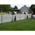 Betonzaun Modell 31, 2,1m hoch