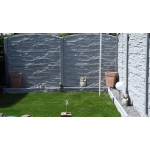 Betonzaun Modell 31, 2,1m hoch