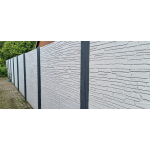 Betonplatte 30a Rückseite geprägt