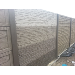 Betonplatte 91 Rückseite geprägt