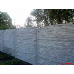 Betonzaun Modell 31 1,6m Hoch (ohne Pfosten)