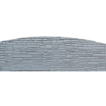 Betonplatte 39b (Kopfstück) Rückseite geprägt
