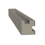 Eckpfosten 2m - Serie Lux
